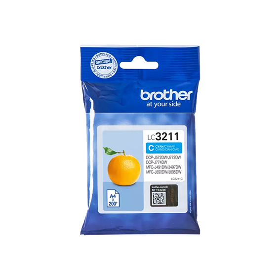 BROTHER Cartouche d'encre 3211 - Cyan