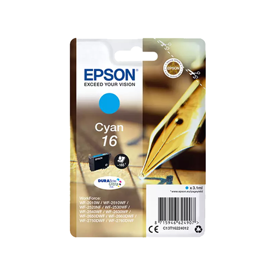 EPSON cartouches d'encre 16 - Cyan