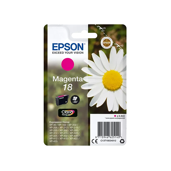 EPSON 18 cartouche d'encre - Magenta