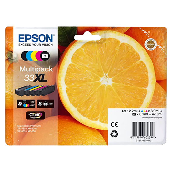 EPSON 33XL cartouche d'encre - 5 Couleurs