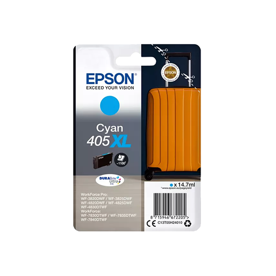 EPSON 405XL cartouche d'encre - Cyan