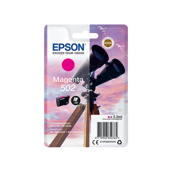 EPSON 502 cartouche d'encre - Magenta