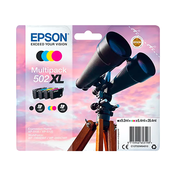 EPSON 502XL - 4 Couleurs