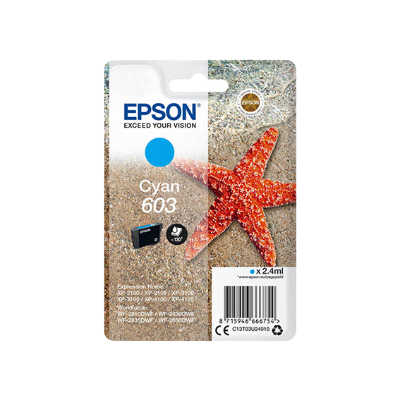 EPSON 603  cartouche d'encre - Cyan