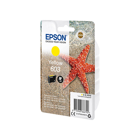 EPSON 603  cartouche d'encre - Jaune