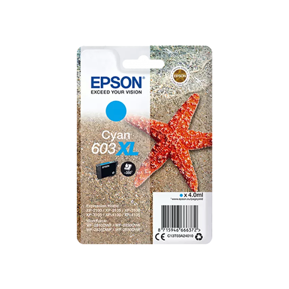 EPSON 603XL  cartouche d'encre - Cyan