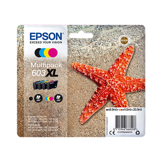 EPSON 603XL  cartouche d'encre - 4 Couleurs