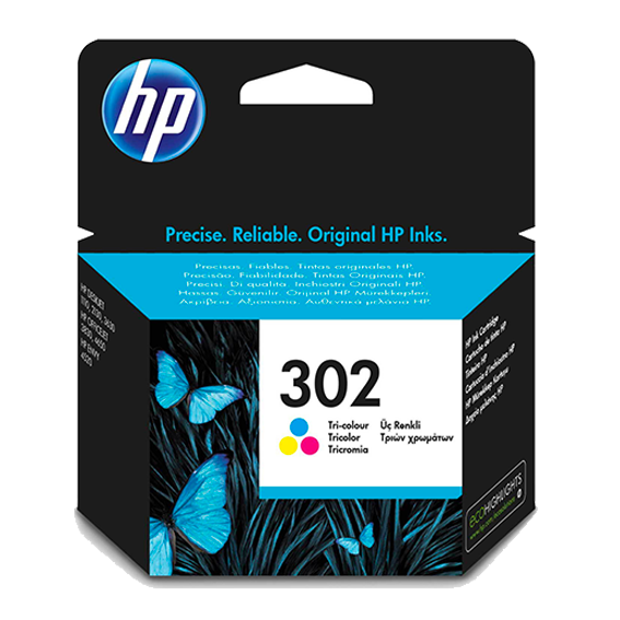 HP Cartouche d'encre 302 - 3 couleurs