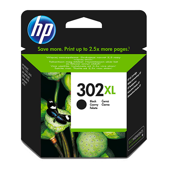 HP Cartouche d'encre 302XL - Noir