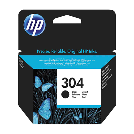 HP Cartouche d'encre 304 - Noir