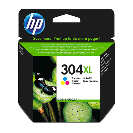 HP cartouche d'encre 304XL - 3 couleurs