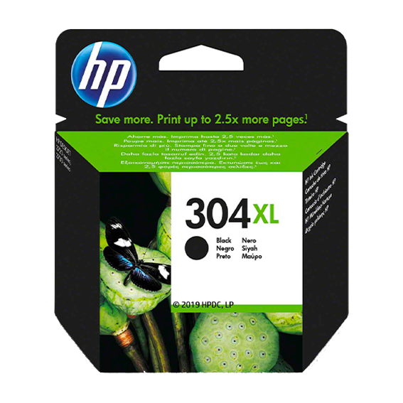 HP Cartouche d'encre 304XL - Noir