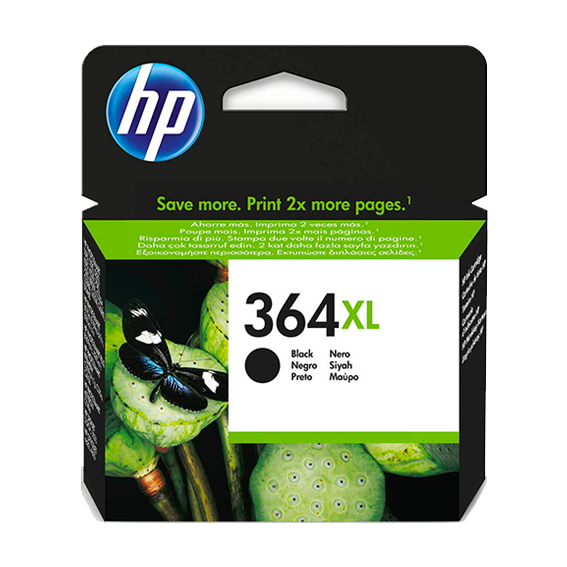 HP Cartouche d'encre 364XL - Noir