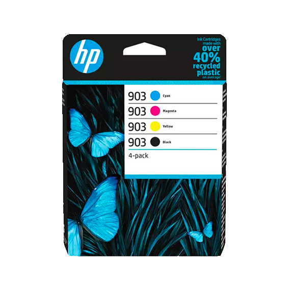 HP Combo Pack 903 - Noir + 3 couleurs